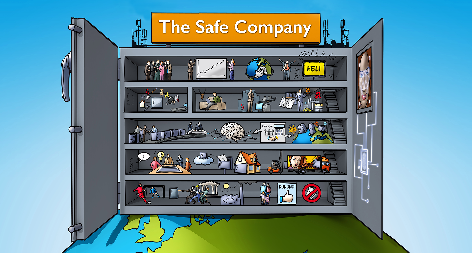 Format GmbH - Illustration Wir über uns - Vision und Mission
