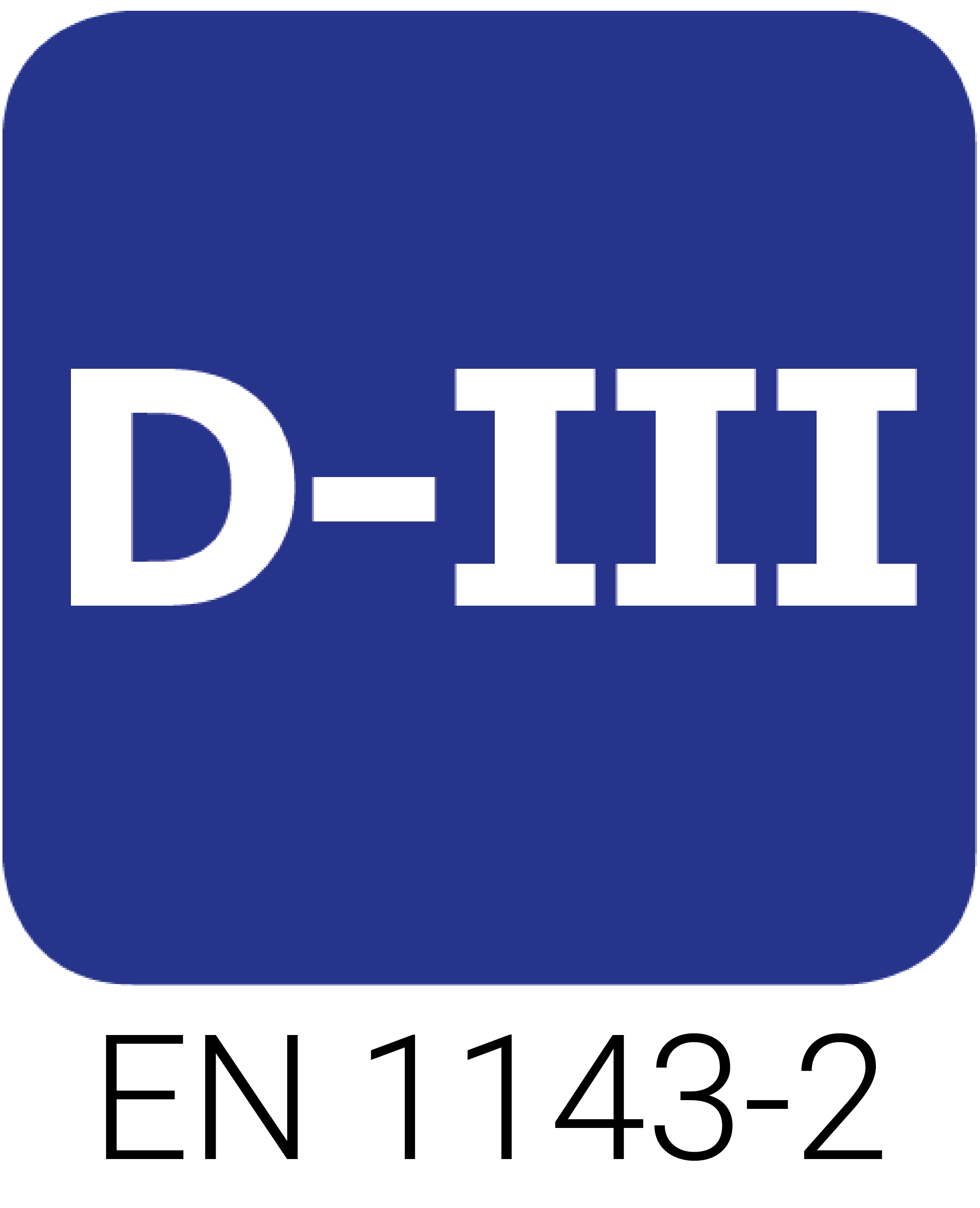 Format GmbH - Icon Widerstandsgrad D-III nach EN 1143-2